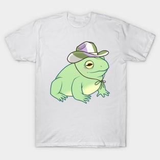 Genderqueer Pride Cowboy Frog T-Shirt